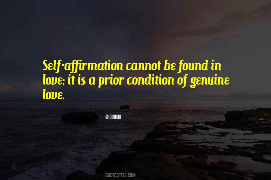 A Genuine Love Quotes #1441688