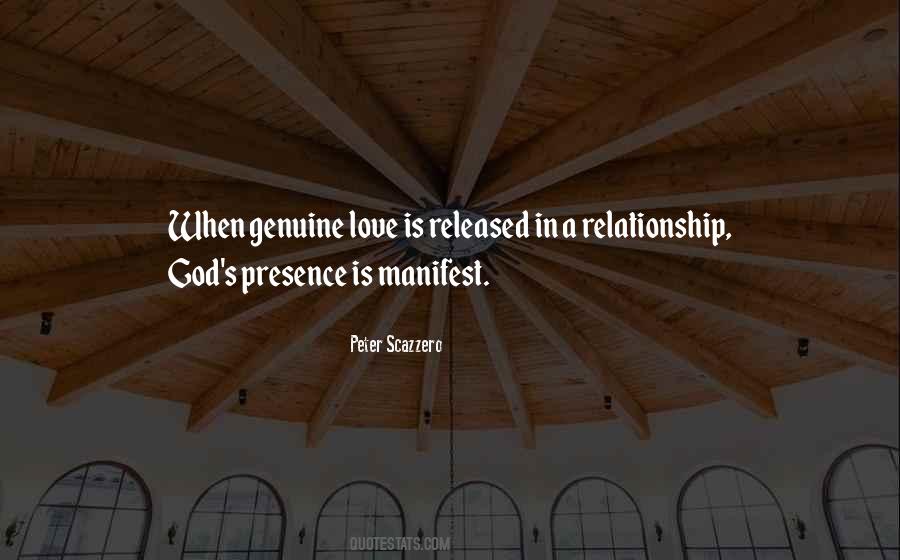 A Genuine Love Quotes #765341
