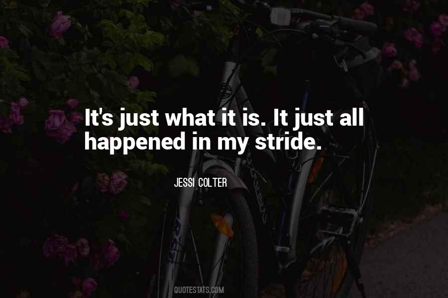 What Just Happened Quotes #323523