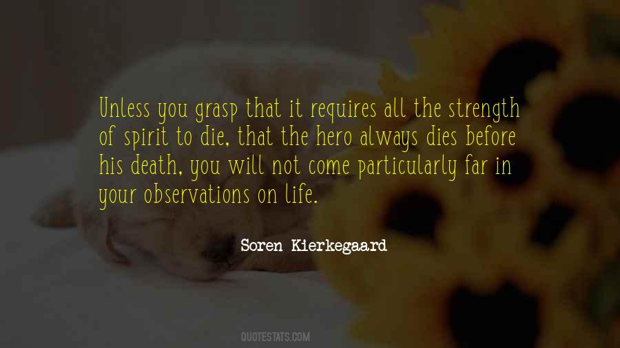 You Will Not Die Quotes #1192017