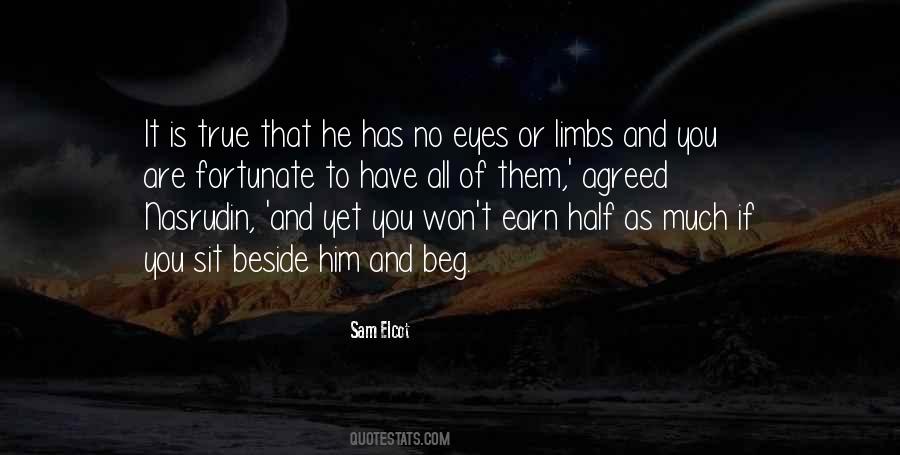 No Eyes Quotes #1044937
