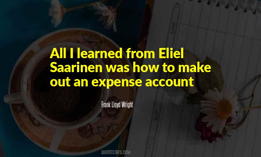 Expense Account Quotes #574933
