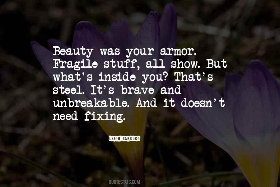 Fragile Beauty Quotes #22111