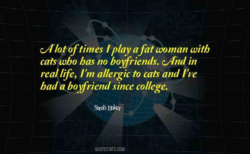 Allergic To Cats Quotes #149601