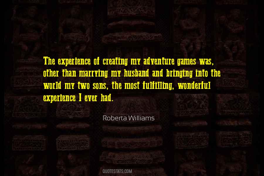 Experience And Adventure Quotes #1078935