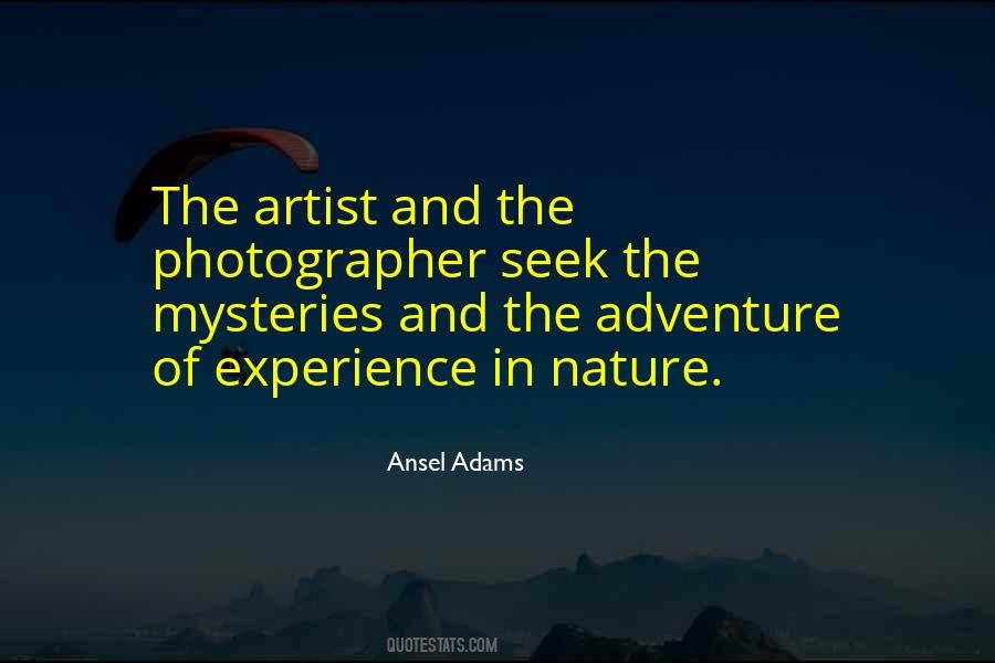 Experience And Adventure Quotes #1653173