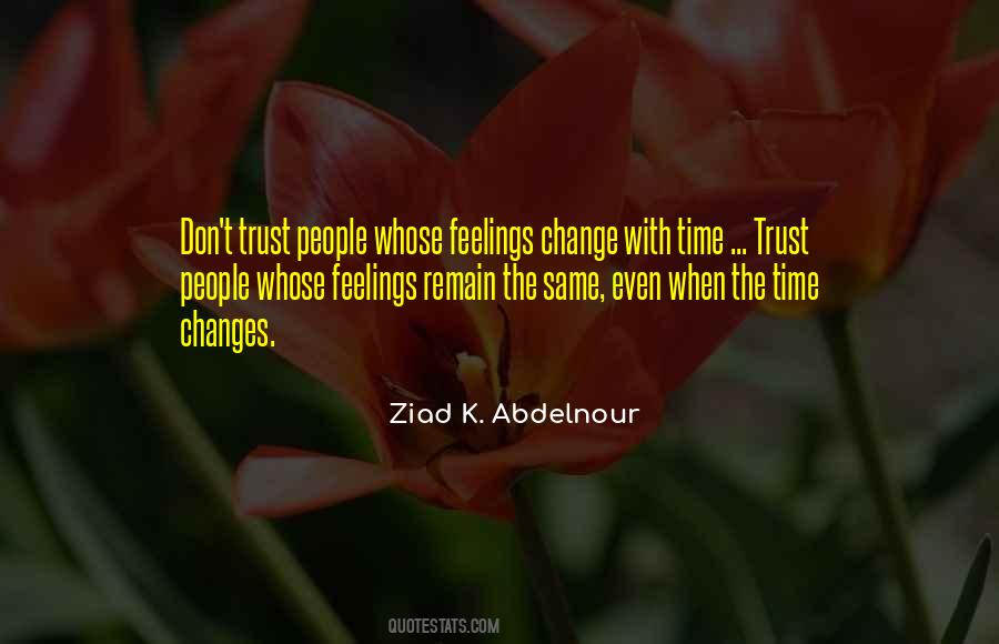Time Changes People Quotes #215620