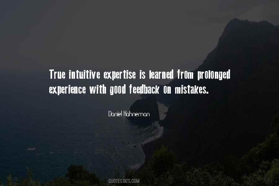 Experience And Expertise Quotes #71627