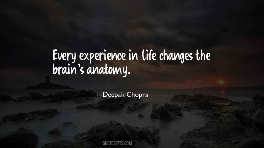 Experience Changes You Quotes #1227567