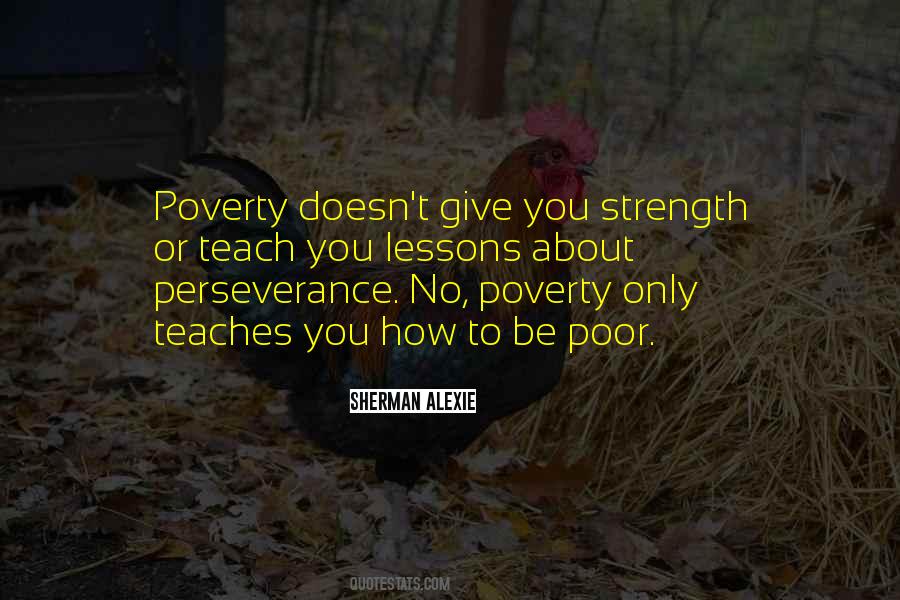 About Poverty Quotes #1104206