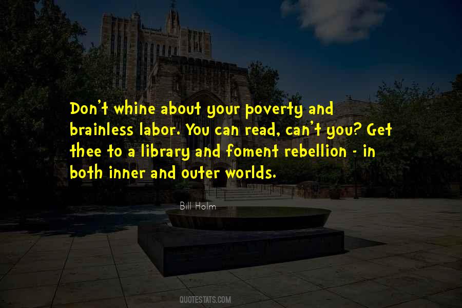 About Poverty Quotes #1193494