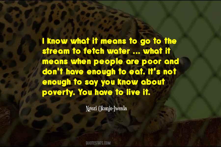 About Poverty Quotes #20948