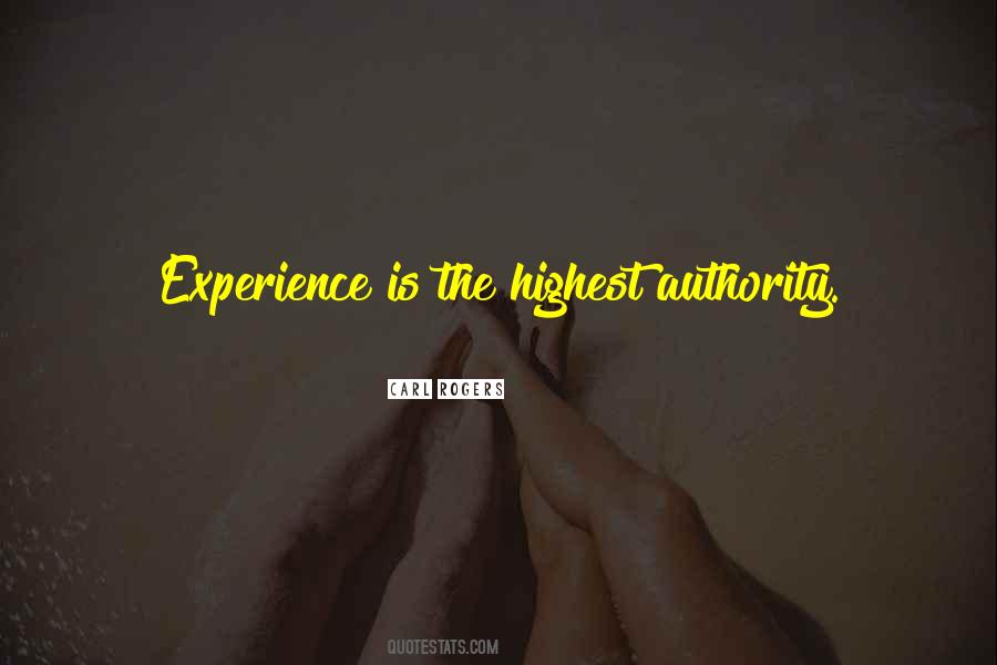 Experience Is Quotes #1180024