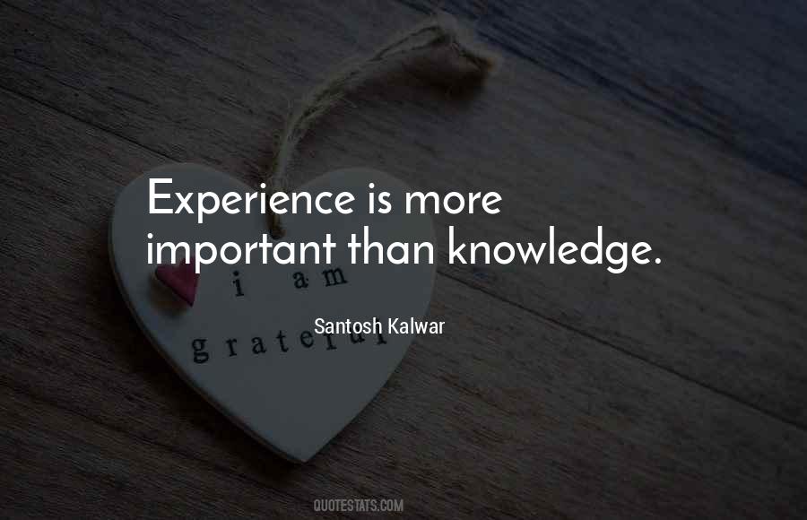 Experience Is Quotes #1187643