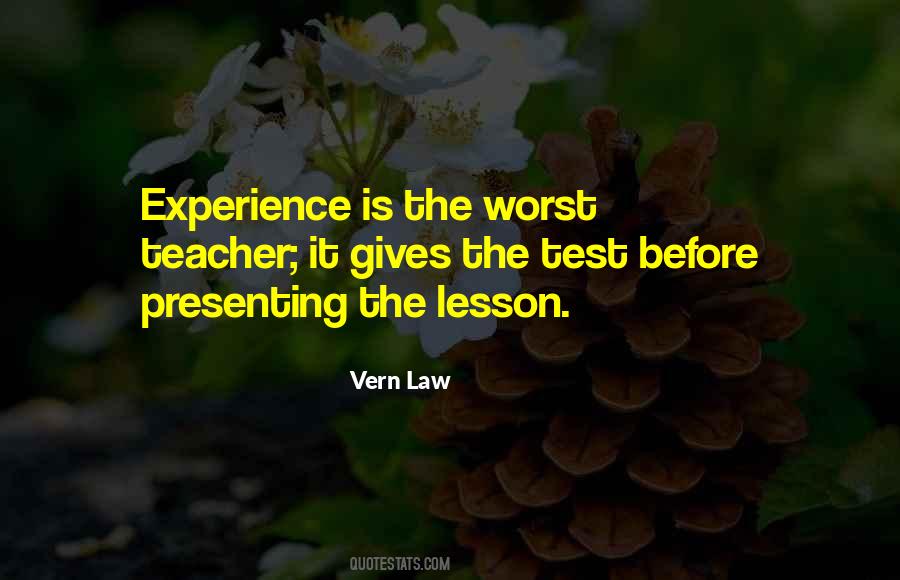 Experience Is Quotes #1290788