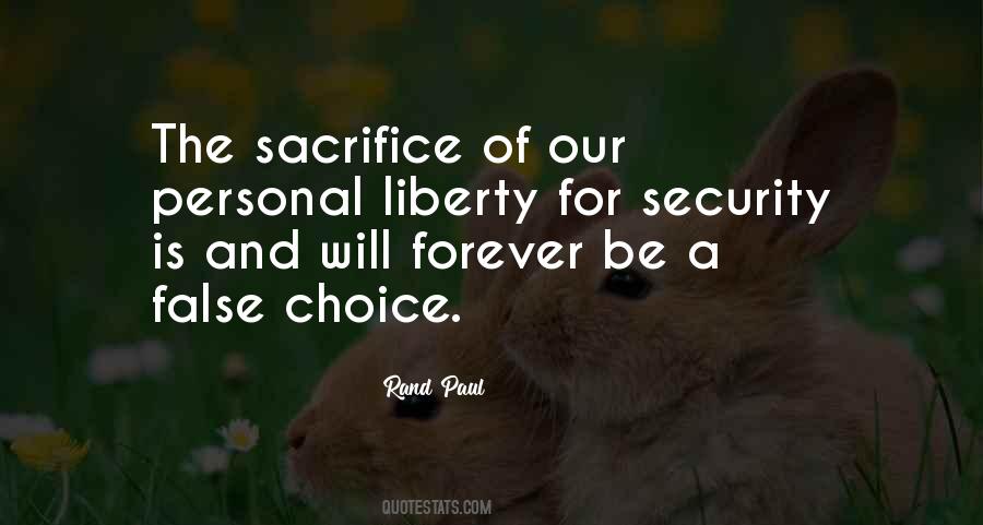 Liberty For Security Quotes #1872284