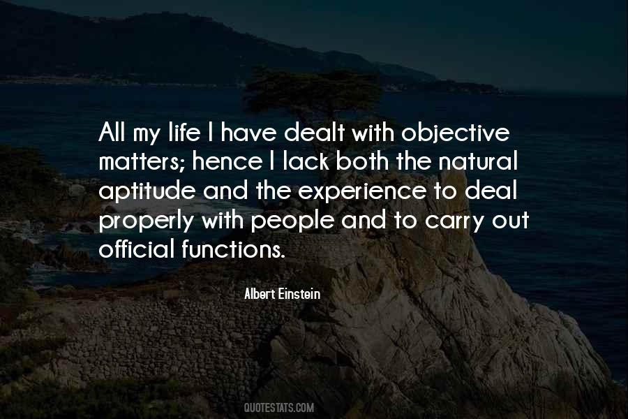 Experience Matters Quotes #1511944