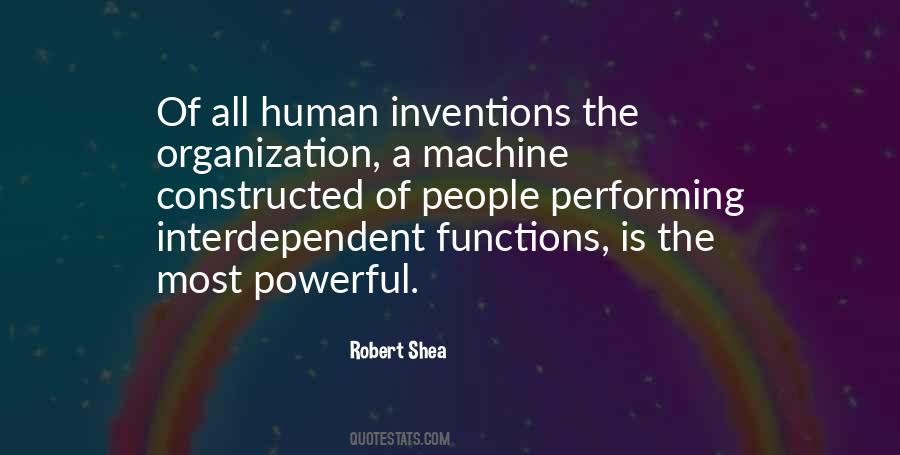 Quotes About Human Inventions #473007