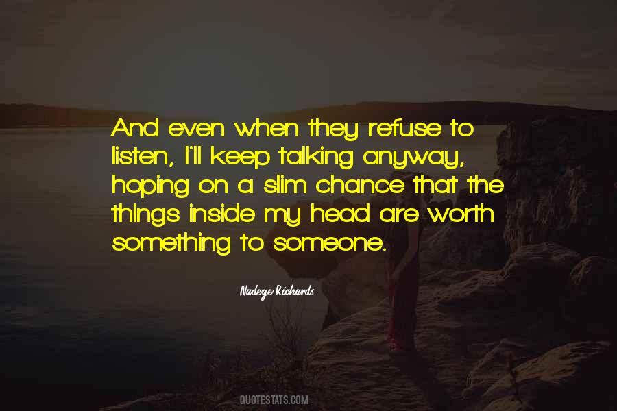 Your Worth To Someone Quotes #342039