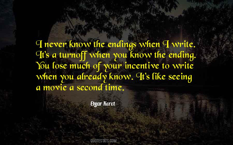 Movie Ending Quotes #1842252