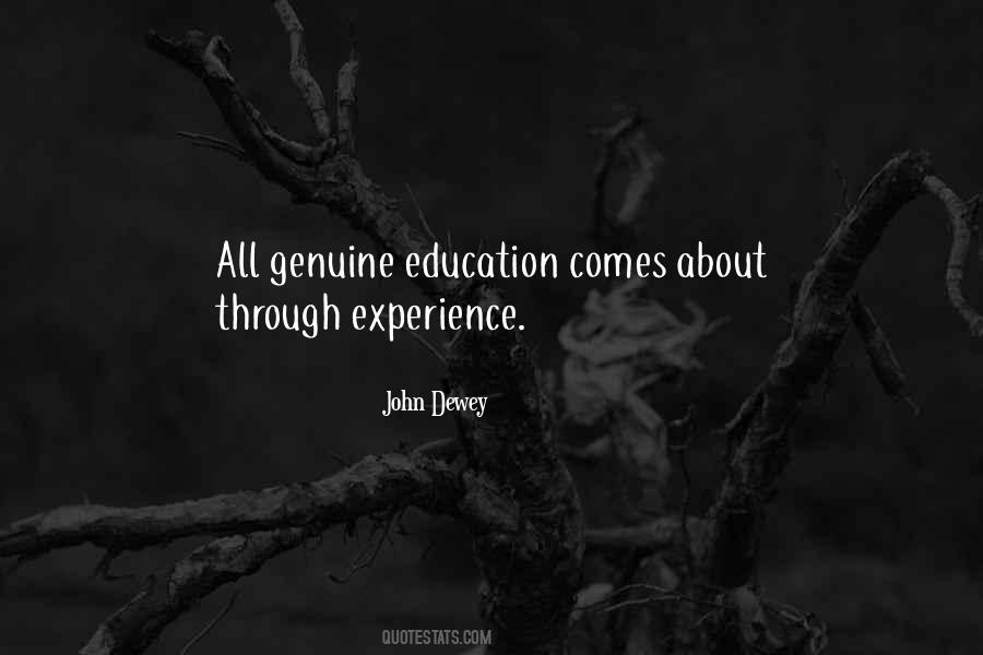 Experience Vs Education Quotes #165953