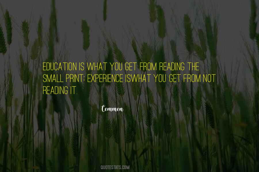 Experience Vs Education Quotes #66690