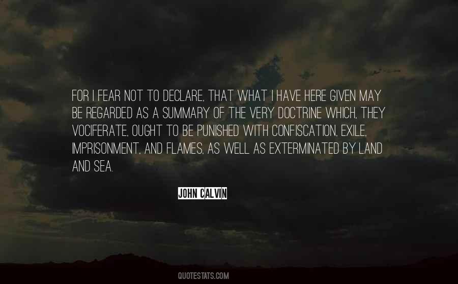 Quotes About The Land And Sea #1001168