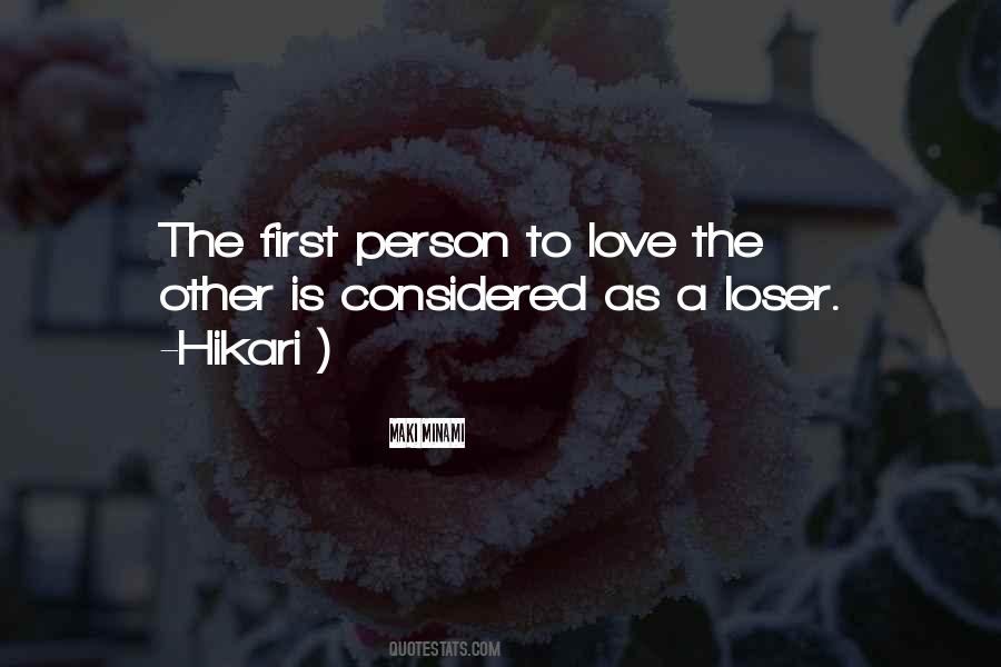 Love Loser Quotes #819744