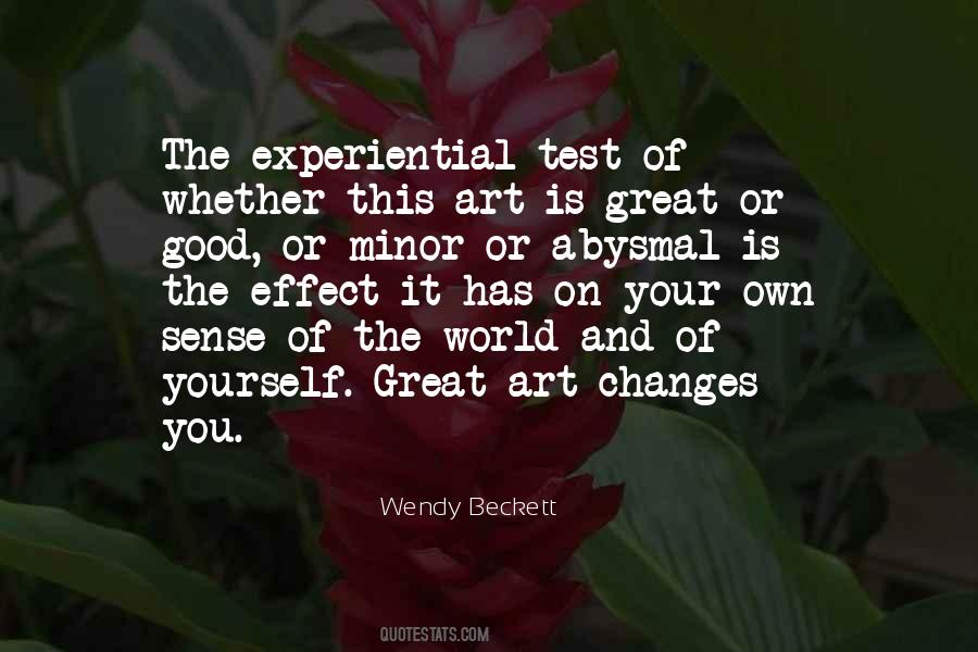 Experiential Quotes #1494584