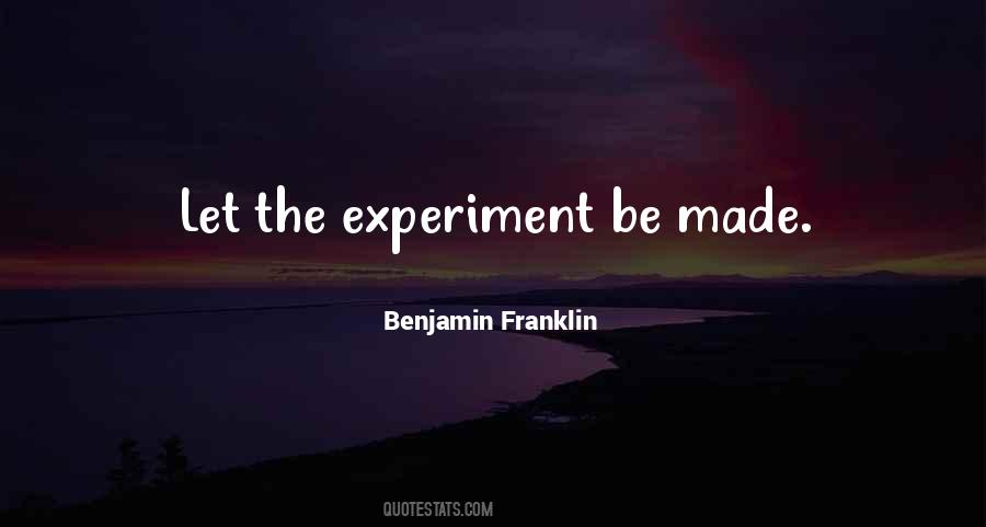 Experiment Quotes #1167337