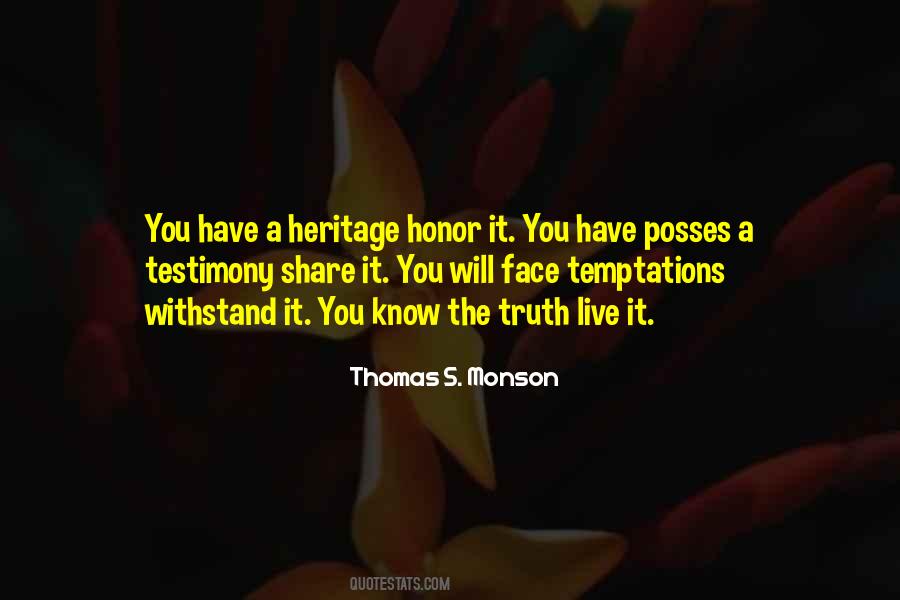 Share Your Testimony Quotes #445338