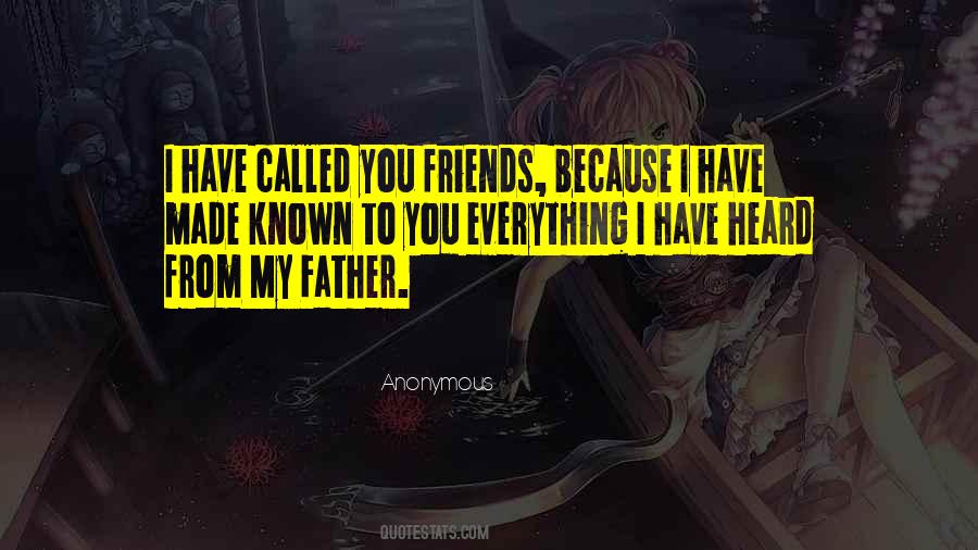 Friends Father Quotes #64818