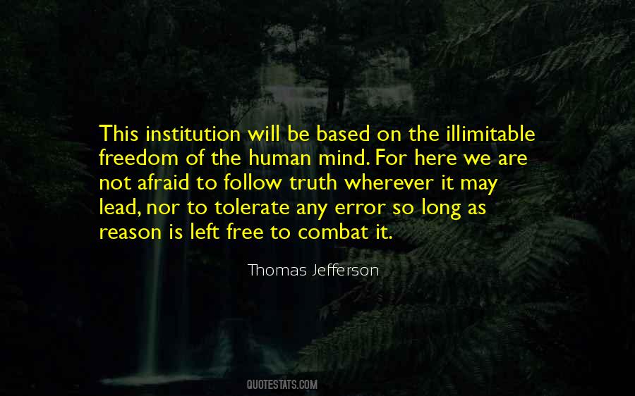 Quotes About Human Free Will #1164362