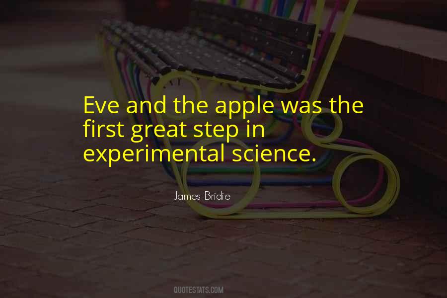 Experimental Science Quotes #1406125