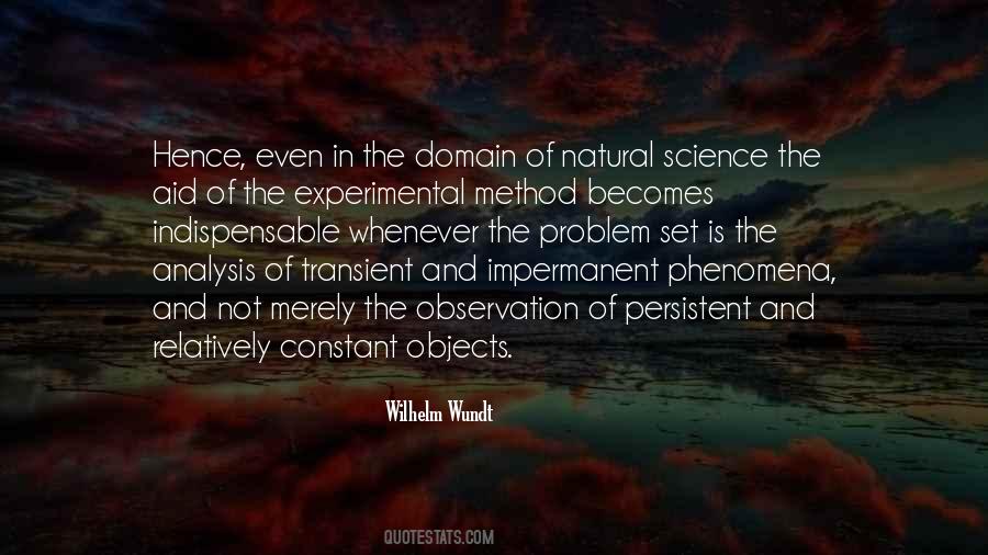Experimental Science Quotes #227558