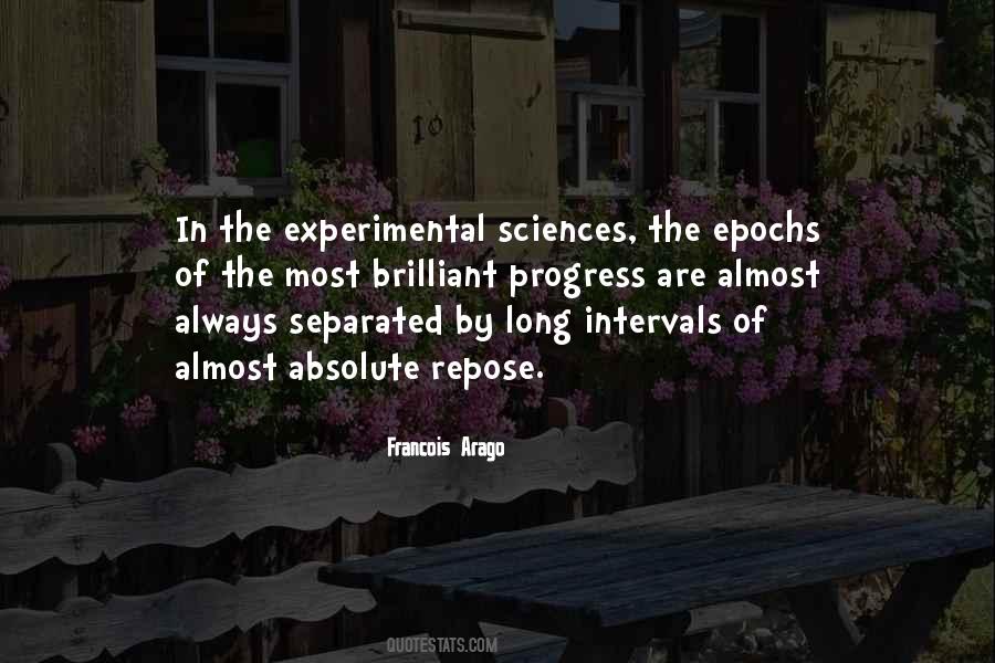 Experimental Science Quotes #272328