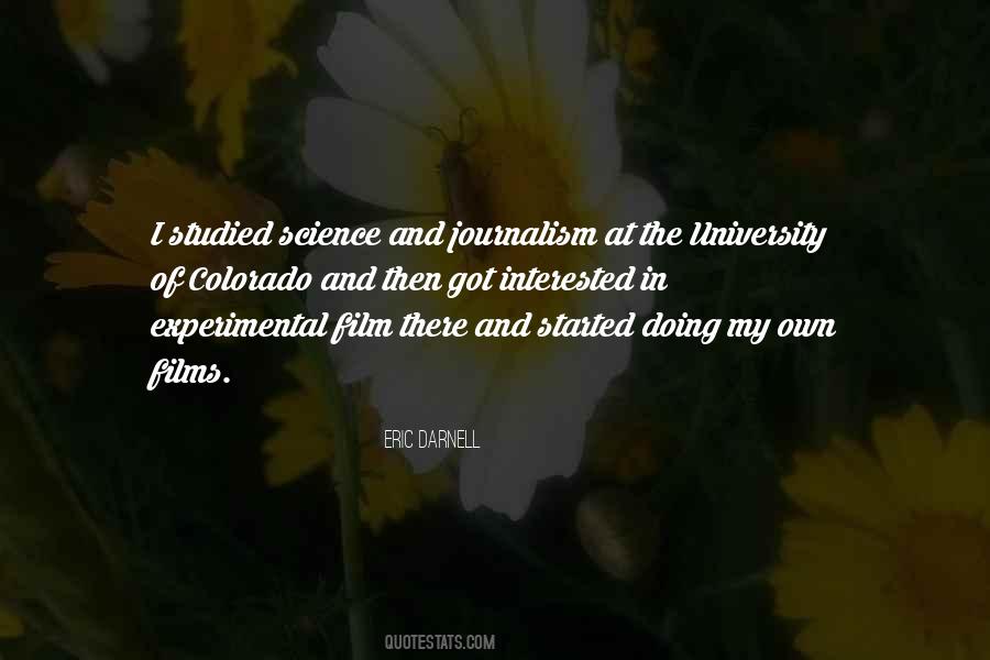 Experimental Science Quotes #733010