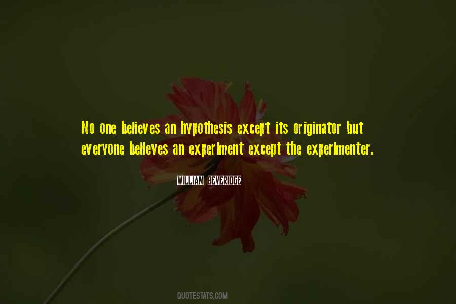 Experimenter Quotes #1565872