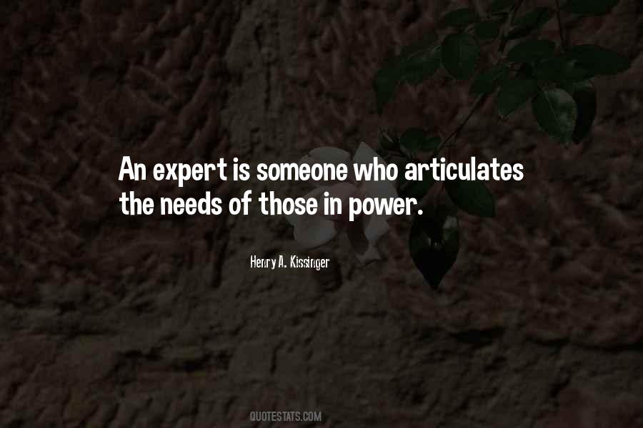 Expert Quotes #1260913