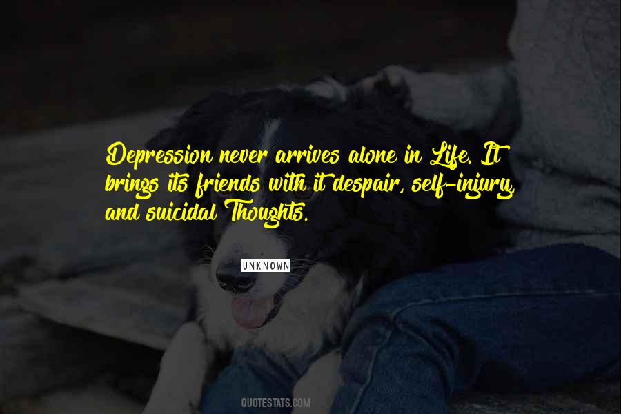Depression Life Quotes #228157
