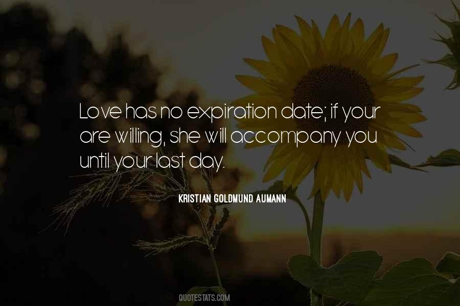 Expiration Date Quotes #610607