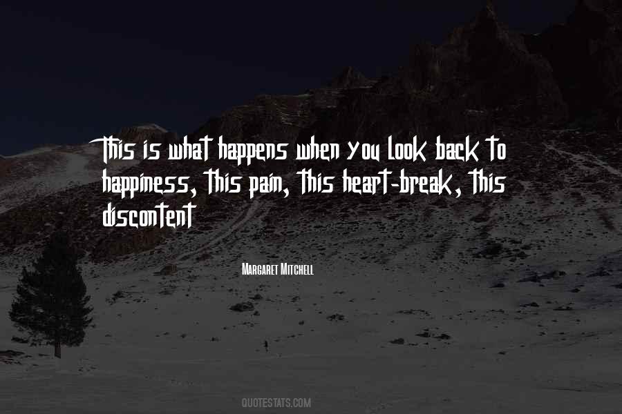 Pain Heartbreak Quotes #261479