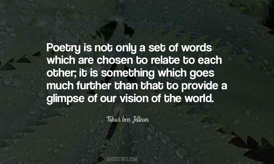 Poetry World Quotes #325374