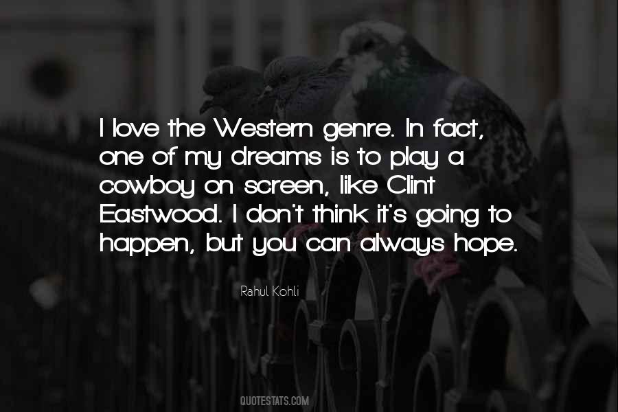 In Love With A Cowboy Quotes #293832