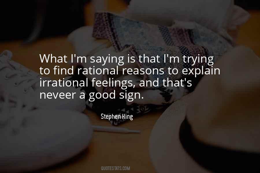 Explain Your Feelings Quotes #1321617