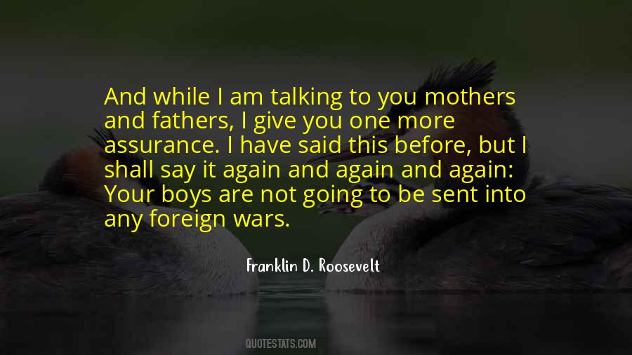 Your Father And Mother Quotes #855962