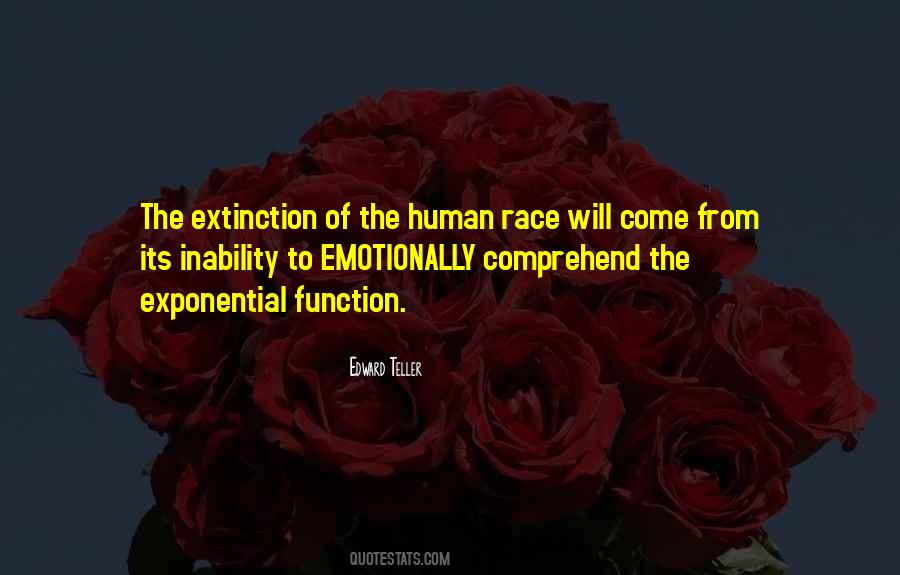 Quotes About Human Extinction #1019535