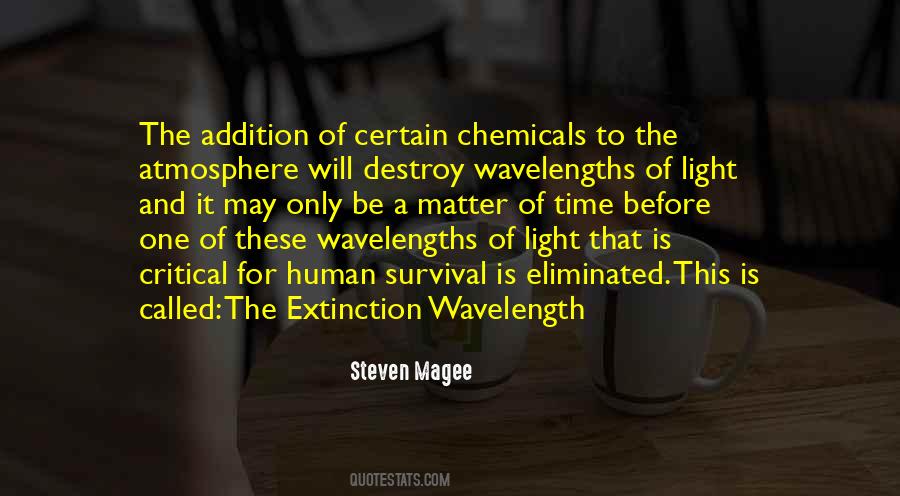 Quotes About Human Extinction #357423