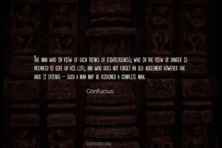 Quotes About What A Man Thinks Of Himself #135932