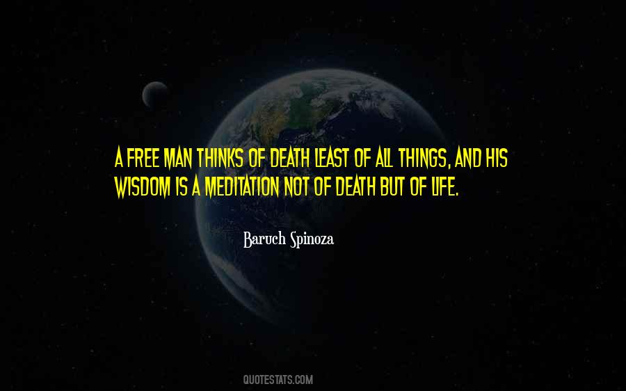 Quotes About What A Man Thinks Of Himself #15355